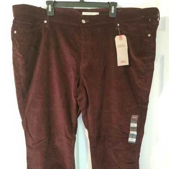 Levi's Classic Straight Mid Rise Jeans NWT - Picture 2 of 7